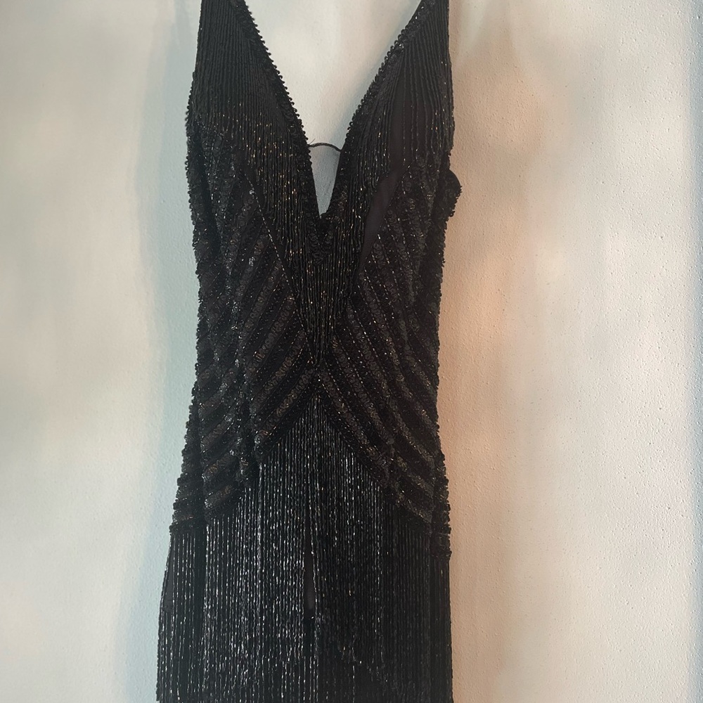 Intrigue by Blush Beaded dress, size 2